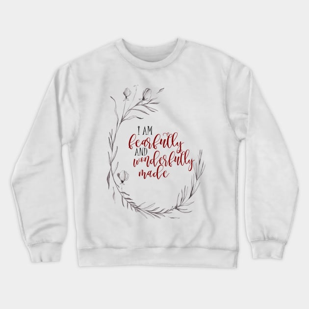 Fearfully and wonderfully made Crewneck Sweatshirt by Cargoprints